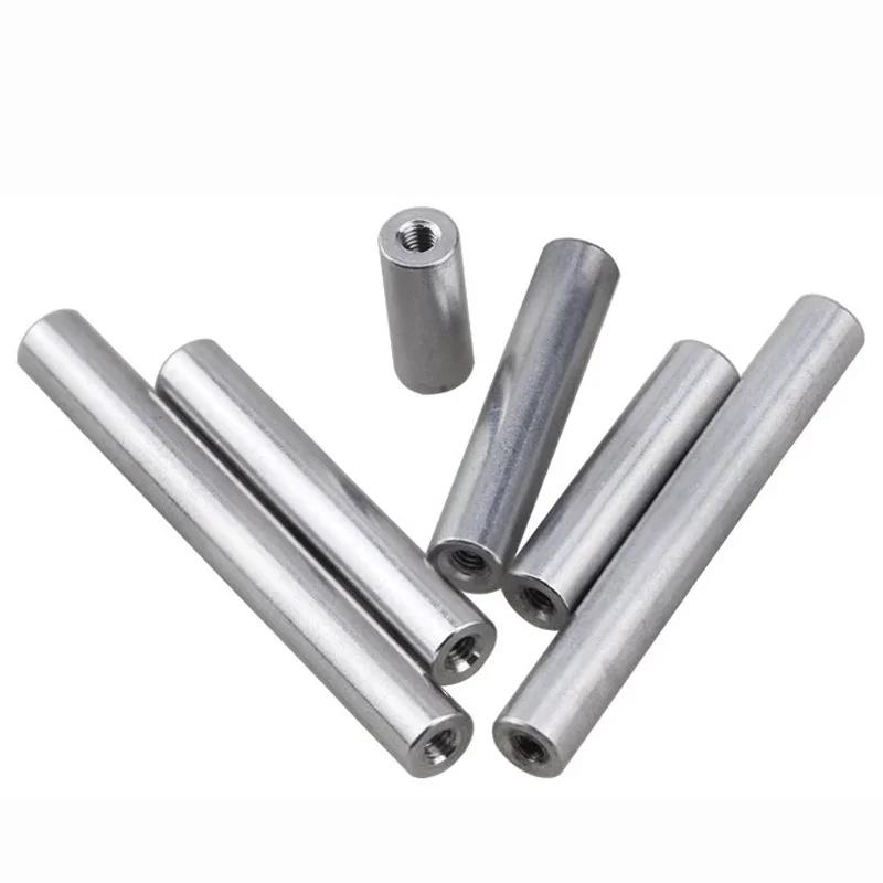 2-10 шт. M5 алюминиевая круглая Проставка распорка удлинитель с внутренней резьбой