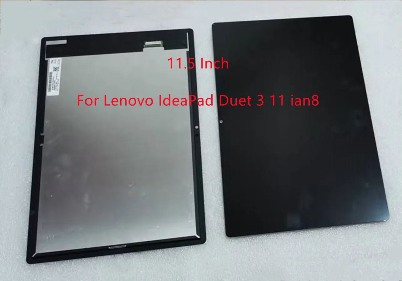 Фото 11,5-дюймовый ЖК-дисплей с сенсорным экраном и дигитайзером для Lenovo IdeaPad Duet 3 11 ian8, Duet3 11 ian8, замена в сборе, 100% протестировано №1