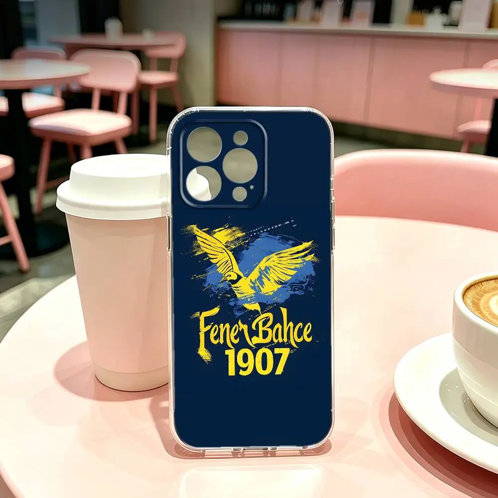 Фото Чехол для телефона 1970 T-Turkey F-Fenerbahce FC для iPhone 17, 16, 15, 14, 13, 12, 11 Plus, Pro Max, мягкий прозрачный чехол №5