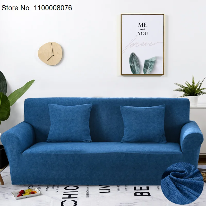 

Эластичные чехлы для диванов, эластичная защита для мебели, полиэстеровый чехол для кушетки L, чехол для кресла в гостиную, на 1/2/3/4-местный