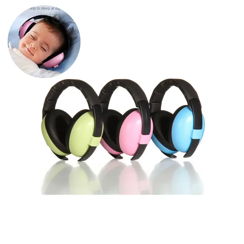 

Anti Noise Baby Headphones Children Sleep Ear Stretcher Baby Ears Protection Children Earmuffs Sleeping Earplugs Child Earmuff