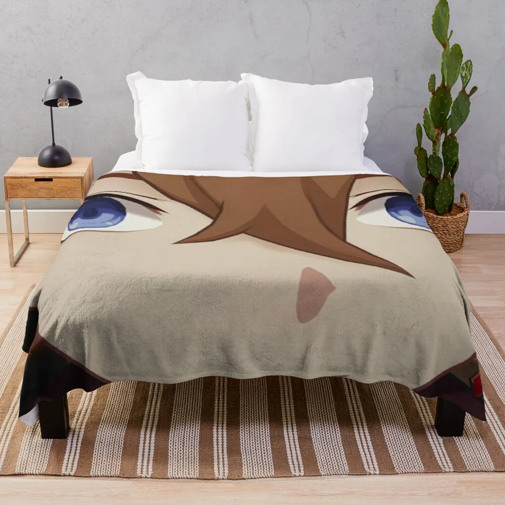 

Childe (tartaglia) rosto meme lance cobertor cobertor cobertor de pele designer cobertores saco de dormir cobertor