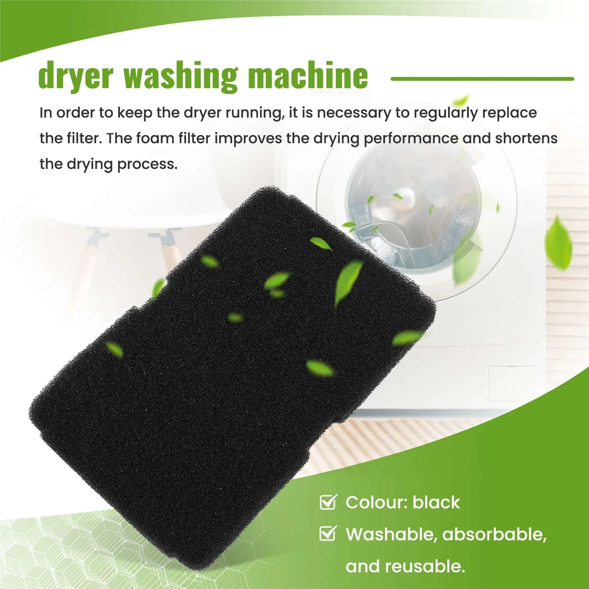 10 шт. Сменный фильтр для сушилки Beko 2964840100 DE8635Rx DS7512Pa