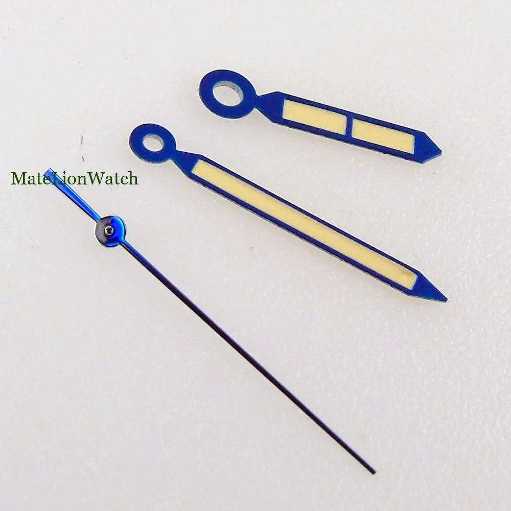 Синие бежевые стрелки для часов Miyota8215 821A NH35 NH36 DG2813 ETA2824 2836 PT5000