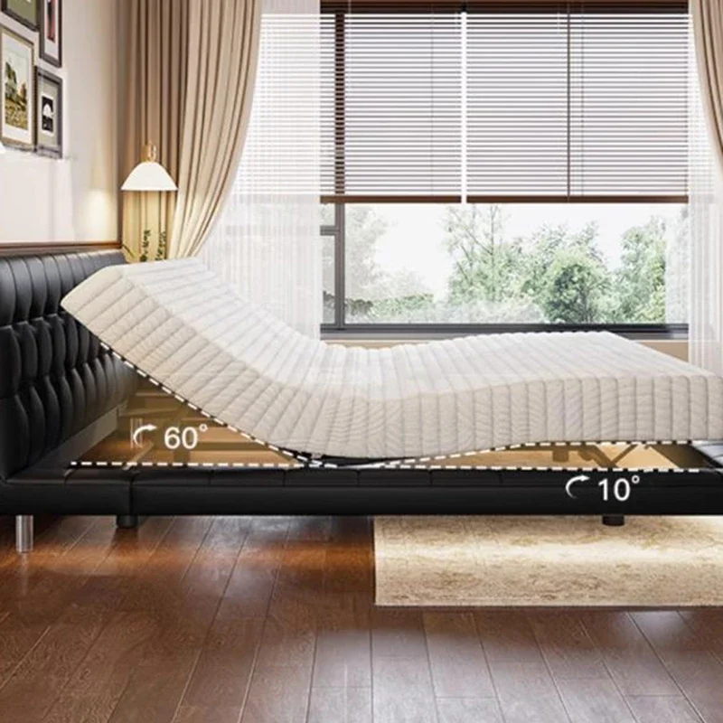 Современные кровати удобные электрические двухместные регулируемая