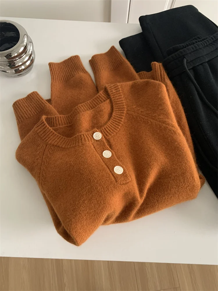 Пуловер MOOIRUE APPAREL шерстяной с мехом кролика для женщин