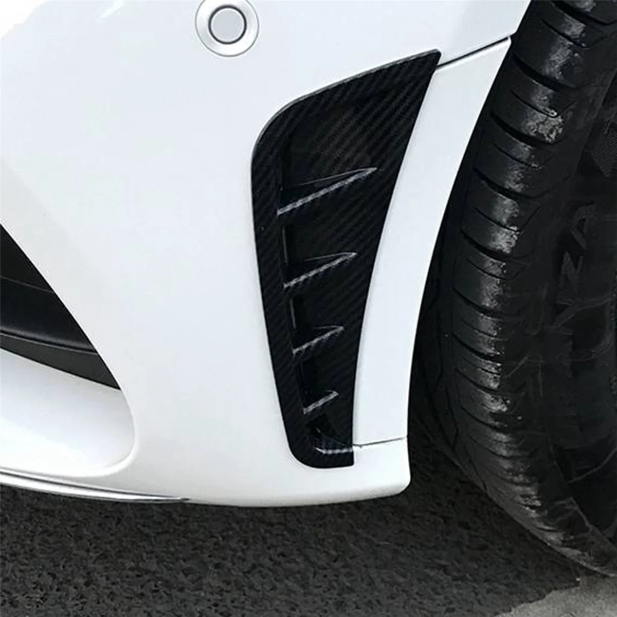 Передний бампер автомобиля боковой спойлер сплиттер крышка для Mercedes Benz C Class W205