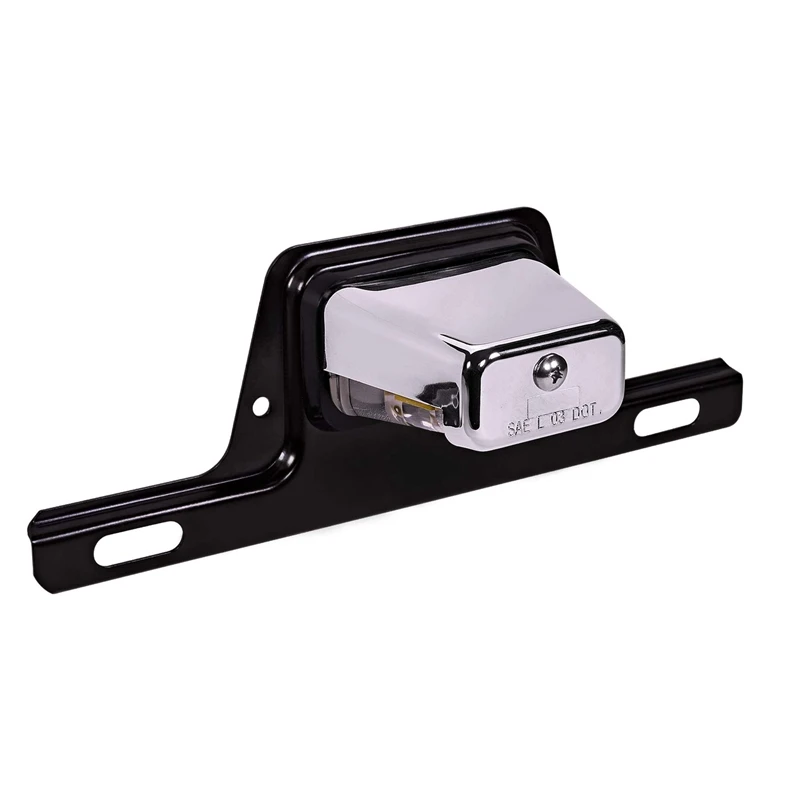 

DC12V LED Waterproof License Plate Light Bracket Installation for Trailer Truck RV Boat UTV ATV
