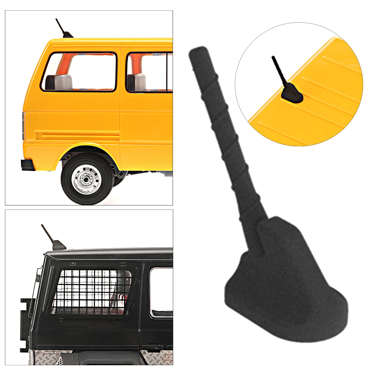 

Simulation RC Car Antenna Replacement Parts Accessory 1:12 for WPL D42