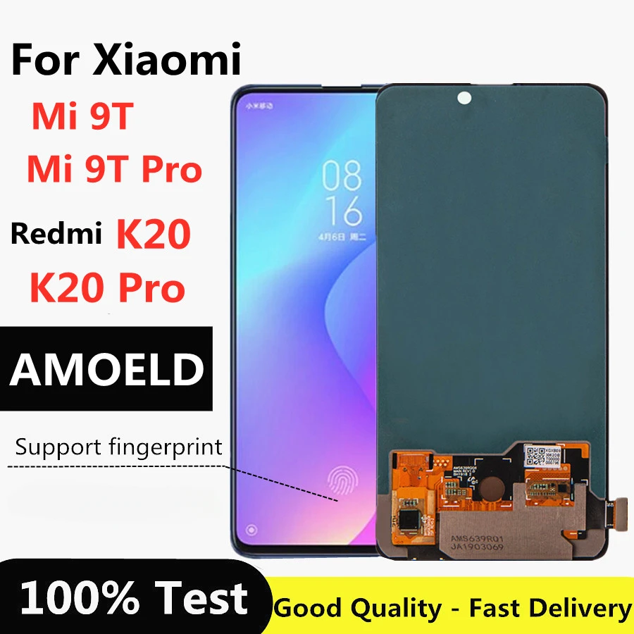 

6.39" Amoled/TFT For Xiaomi Mi 9T Pro Mi9T LCD Display Touch Screen Digitizer Assembly For Redmi K20 Pro Redmi K20 Lcd Screen