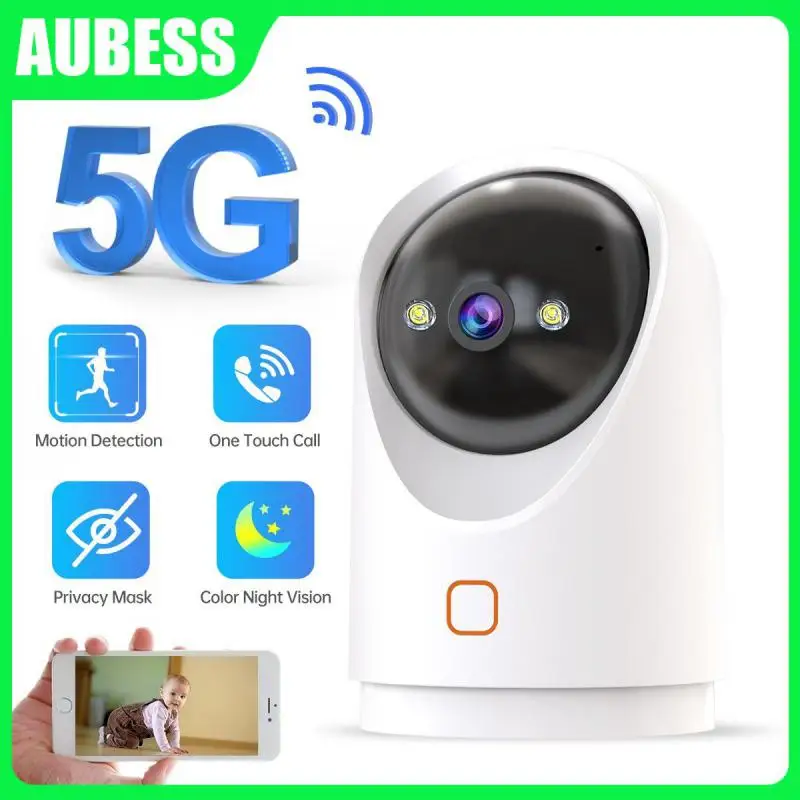 

Aubess 3MP PTZ IP Camera 5G WIFI Wireless Security Camera Home CCTV Surveillance Camera Two-way Audio AI Tracking Baby Monitor