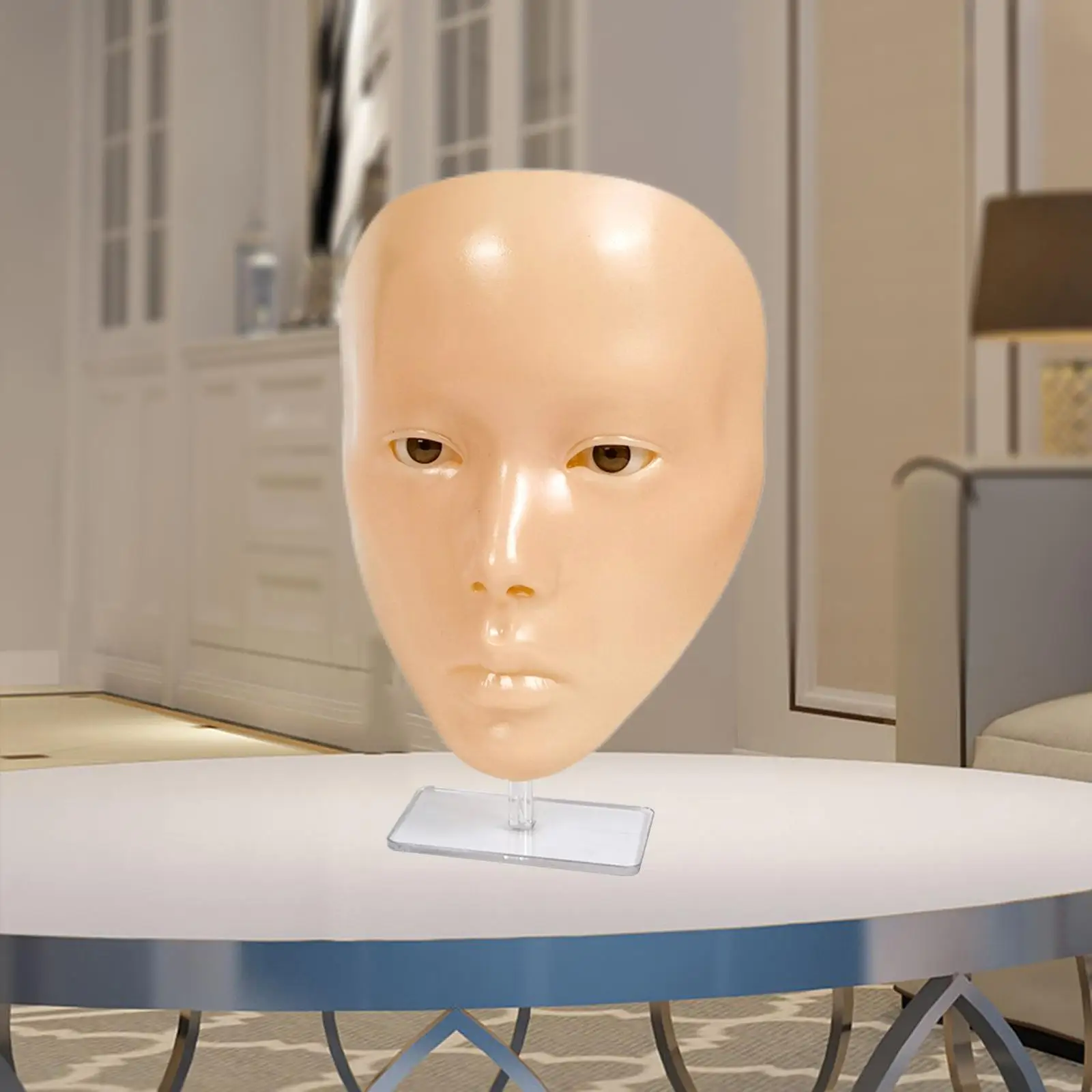 

5D Makeup Practice training Manikin Model Flexible for Permanent Makeup
