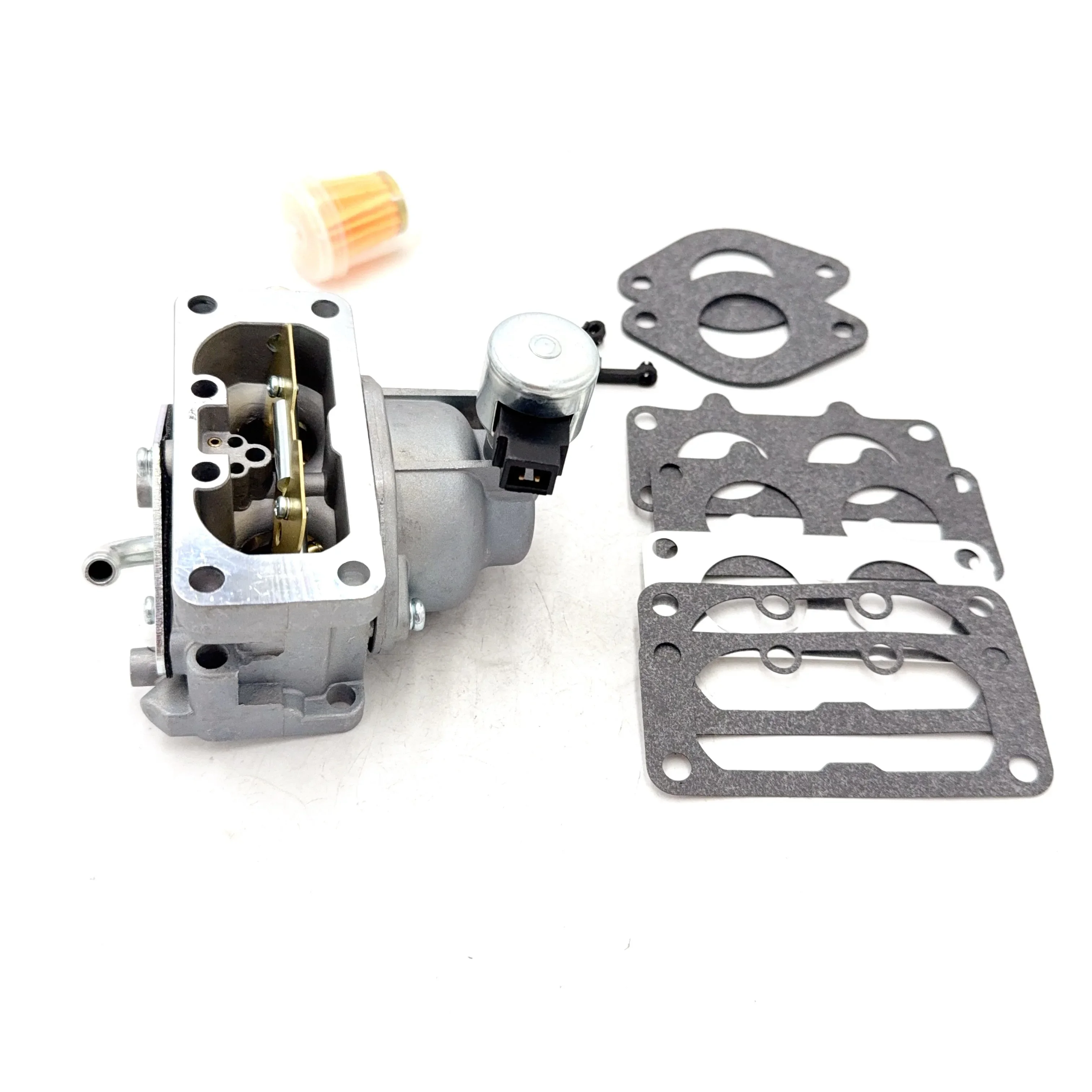 Фото Новый высококачественный карбюратор, подходит для Kawasaki Nikki FH661V FH721V FH680V 22HP 15004-0760 15004-1008 №4