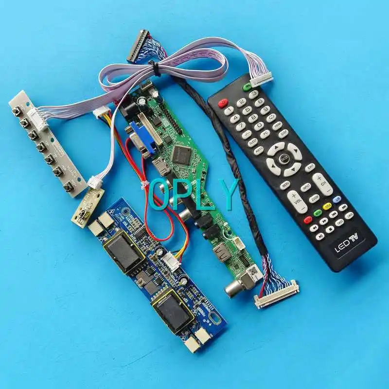 

For M170EG01 M170EG02 Laptop Monitor Screen Controller Board 17" VGA HDMI-Compatible AV USB DIY Kit LVDS 30 Pin 1280*1024 4CCFL