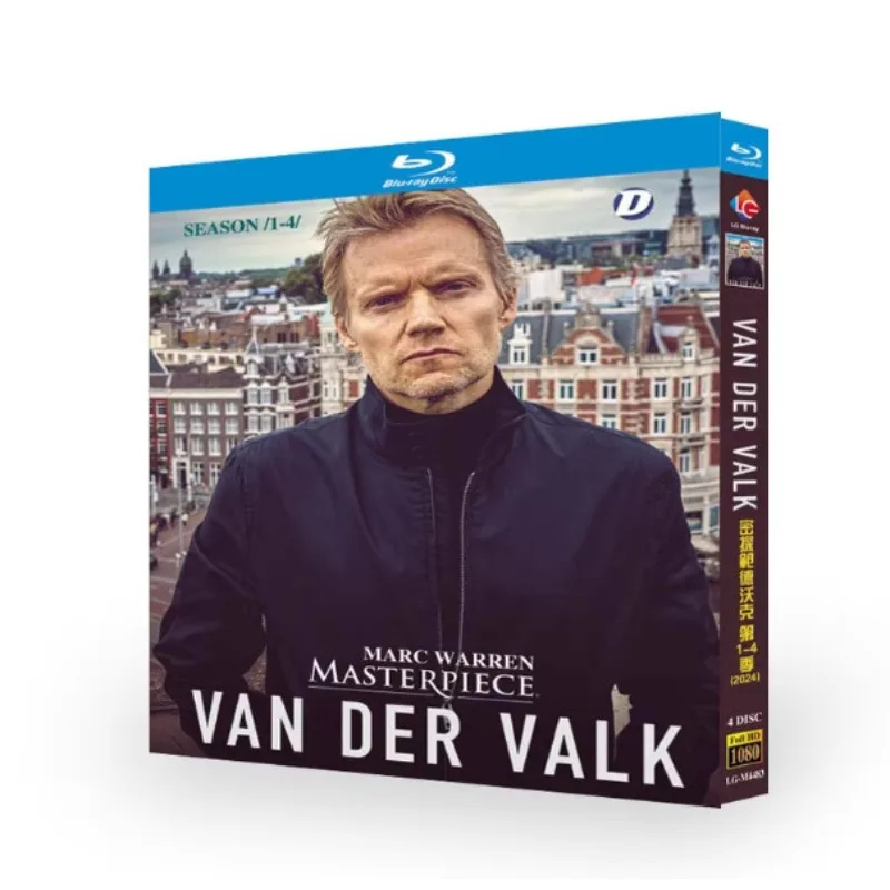 Ван дер Валк, сезоны 1-4 (2024), 4-D Blu-ray диск (art.: 3920d8a303991) - 3920d8a303991
