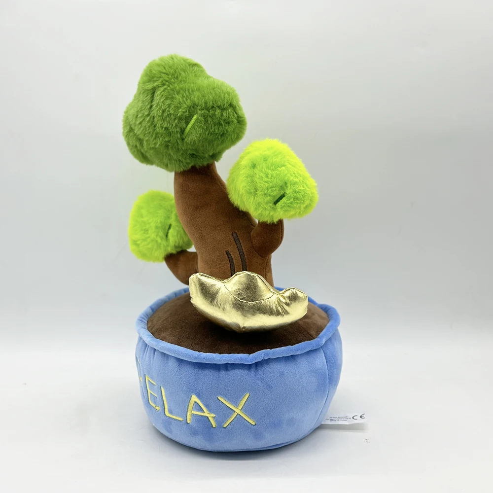 Rich Tree Ornament Office Desktop Decoration Plush Doll Toy Gift Cartoon Style Children'S Rag Pillow