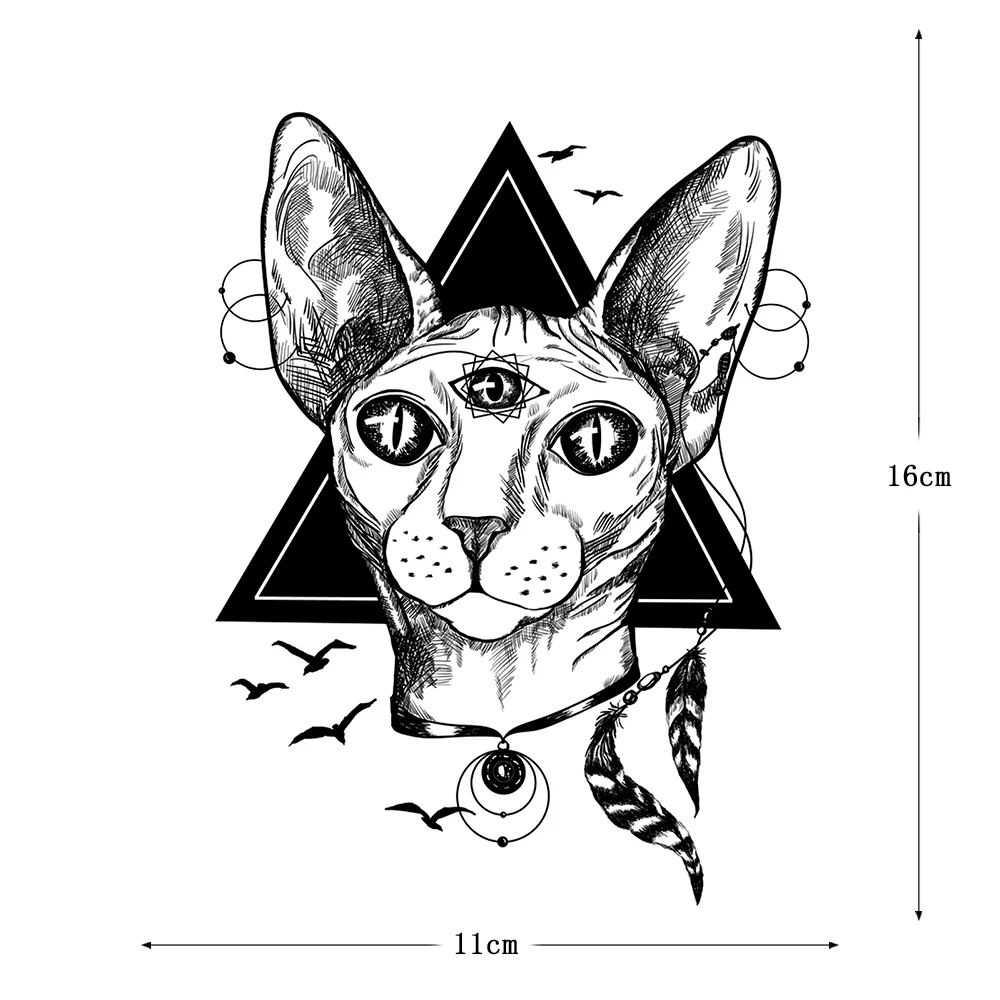 Безволосая кошка креативные силиконовые прозрачные штампы/печать для ручной