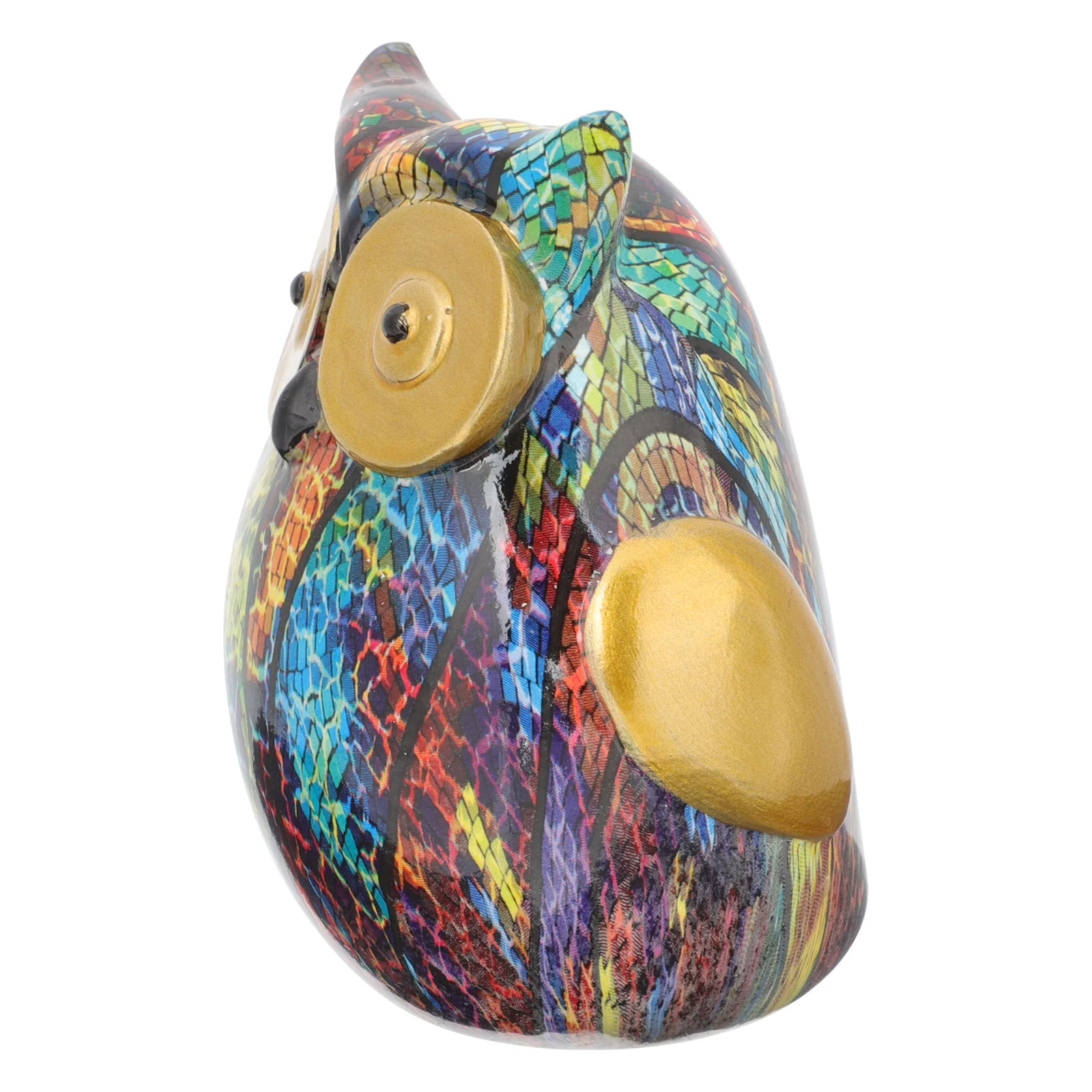 

Owl Figurines Statue Animal Decoration Garden Resin Statute Ornament Sculpture Figurine Table Figure Desktop Owls Yard Decor