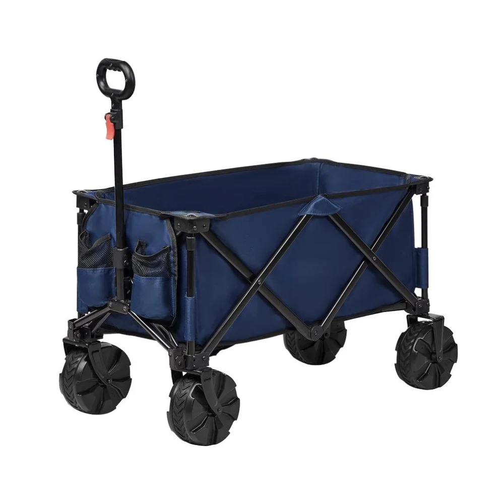 Уличная складная универсальная тележка с колесами сверхмощная портативная для