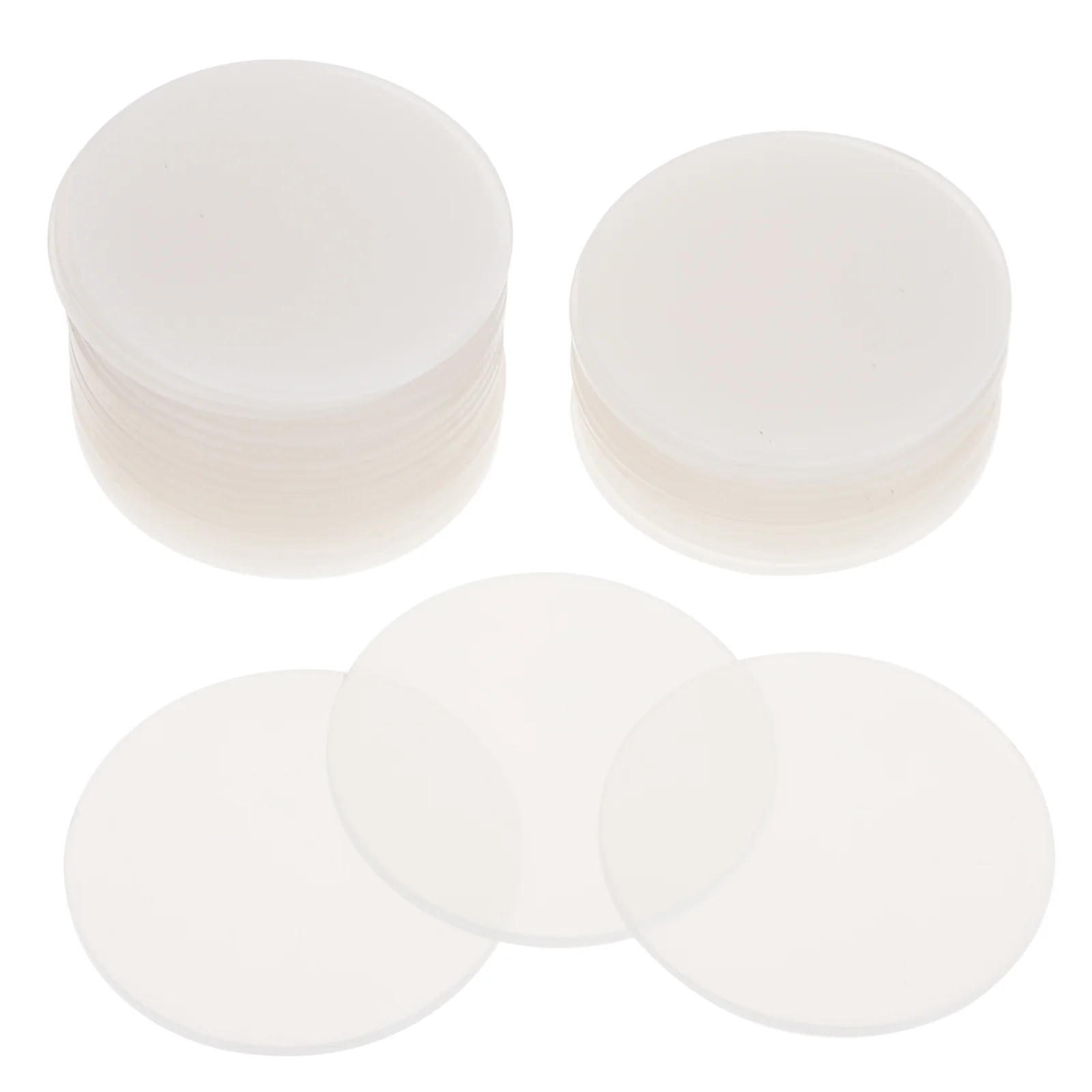 

Acrylic Round Discs Blank Sheet Circle Blanks Clear Transparent Disc Circles Panel Sign Coasters Picture Frameholes Smallsheets