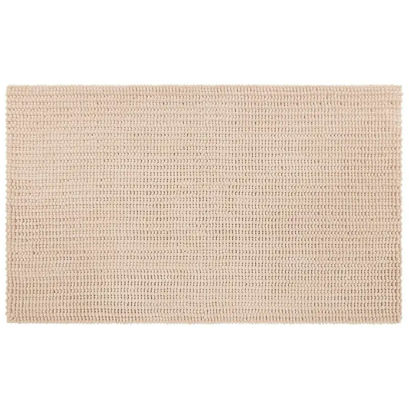 

Noodle Polyester Bath Mat, Blush, 1' 5" x 2'