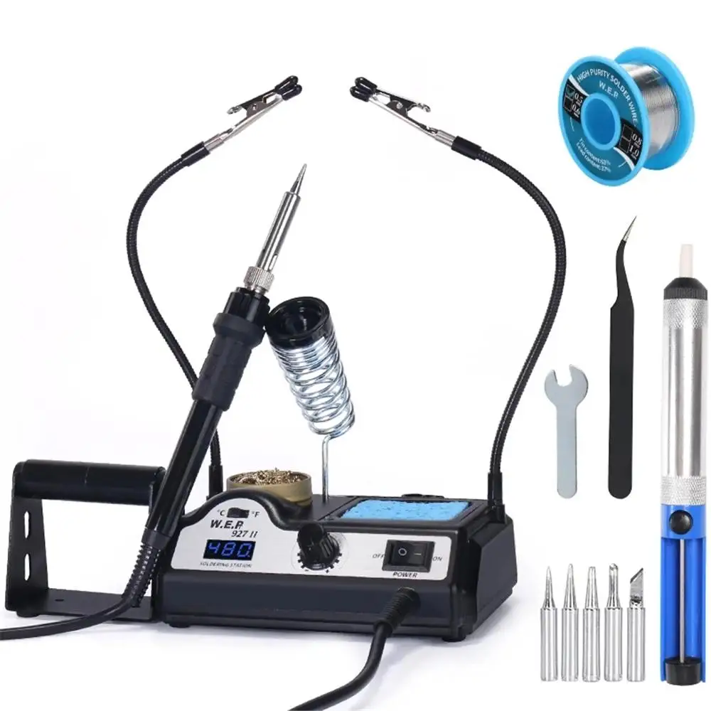 

60W Electric Soldering Iron LED Digital Display Adjustment And Repair 110V Electric Solder Iron 220V Portable Tin Welding Tools
