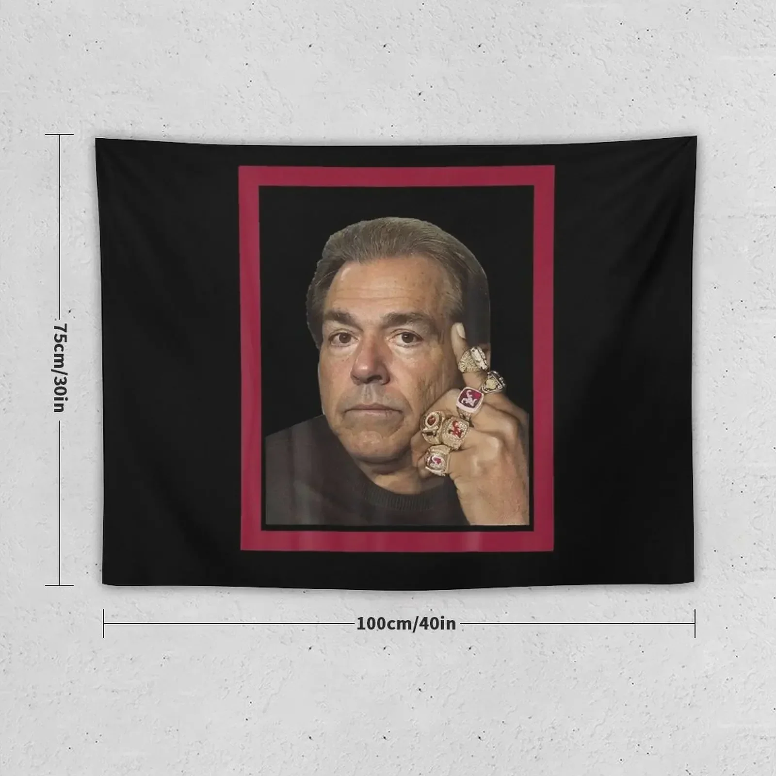 Настенный Гобелен NICK SABAN COLLEGEE Декор для дома и комфортного декора