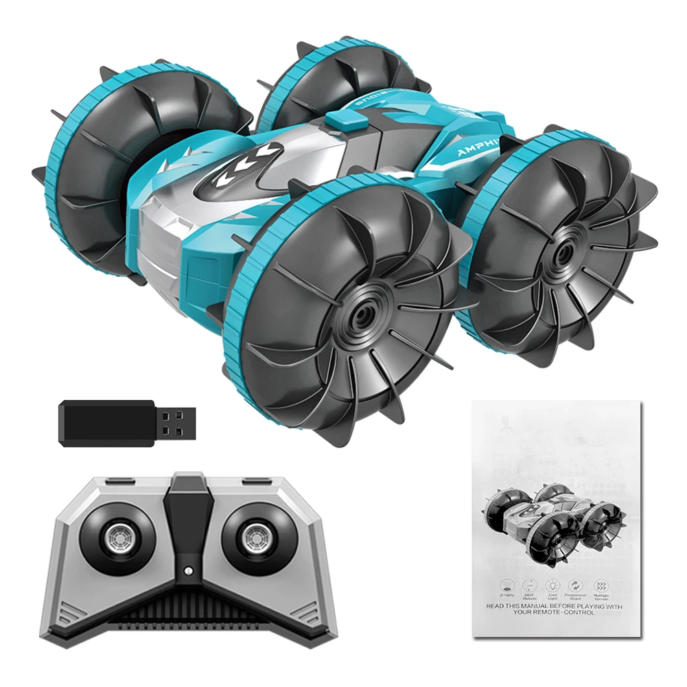 

Игрушки переворачивающиеся гоночные внедорожники для дрифта на все местности трюки с акробатиком 2,4 ГГц полноприводный Радиоуправляемый а...