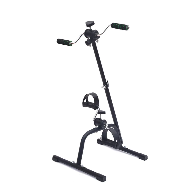 CJ-LK-024 Indoor Mini Fitness Exercise Bike Treadmill Vertical Rehabilitation Bicycle Handrail Cycling Stepper Leg Pedal Trainer