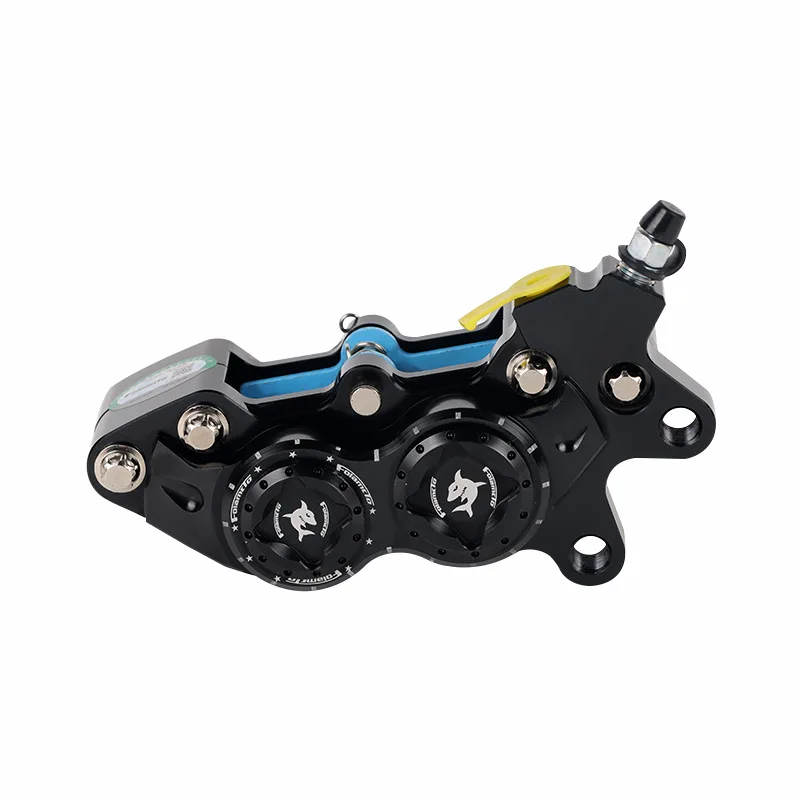 

Аксессуары для мотоциклов, универсальное крепление с ЧПУ 40 мм, тормозной суппорт с четырьмя поршнями для Surron Honda Kawasaki Suzuki Yamaha Dirt Bike z900