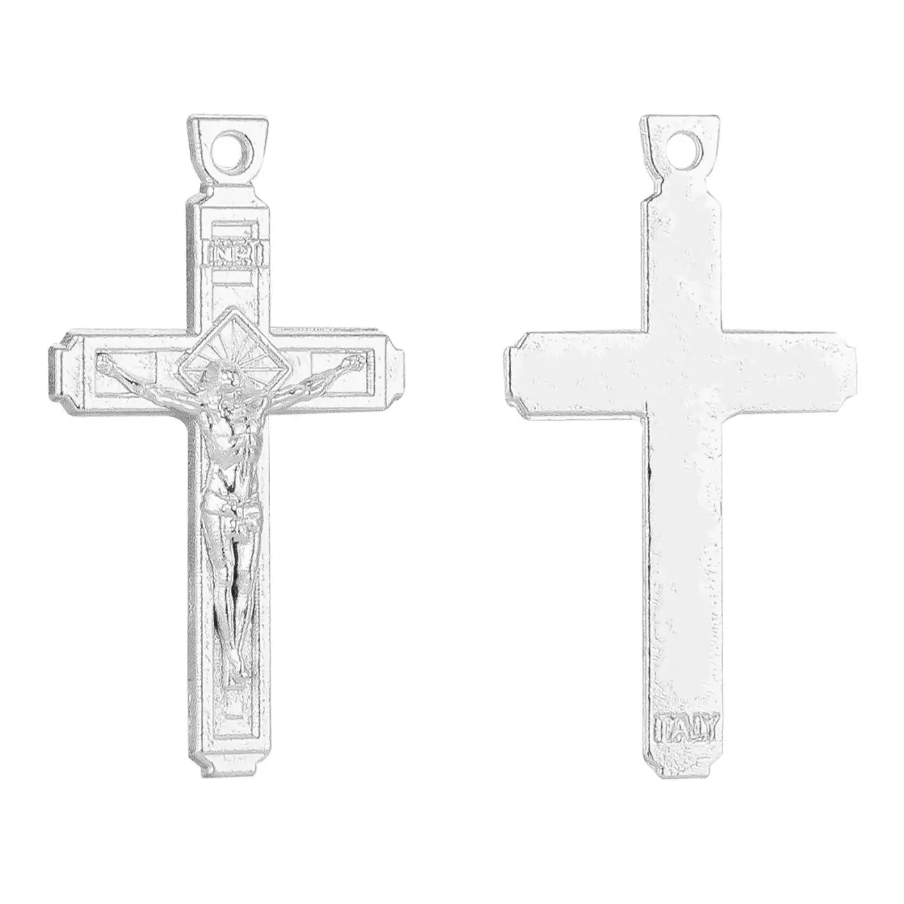 10 шт. металлические подвески в виде креста