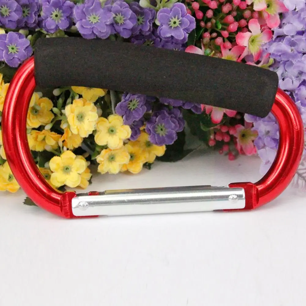 

1pc Aluminum Alloy Carabiner Quick-release Soft Handle Buckle Hook Carabiner Keychain Bucket Camping Outdoor Aluminum Clip O1l5