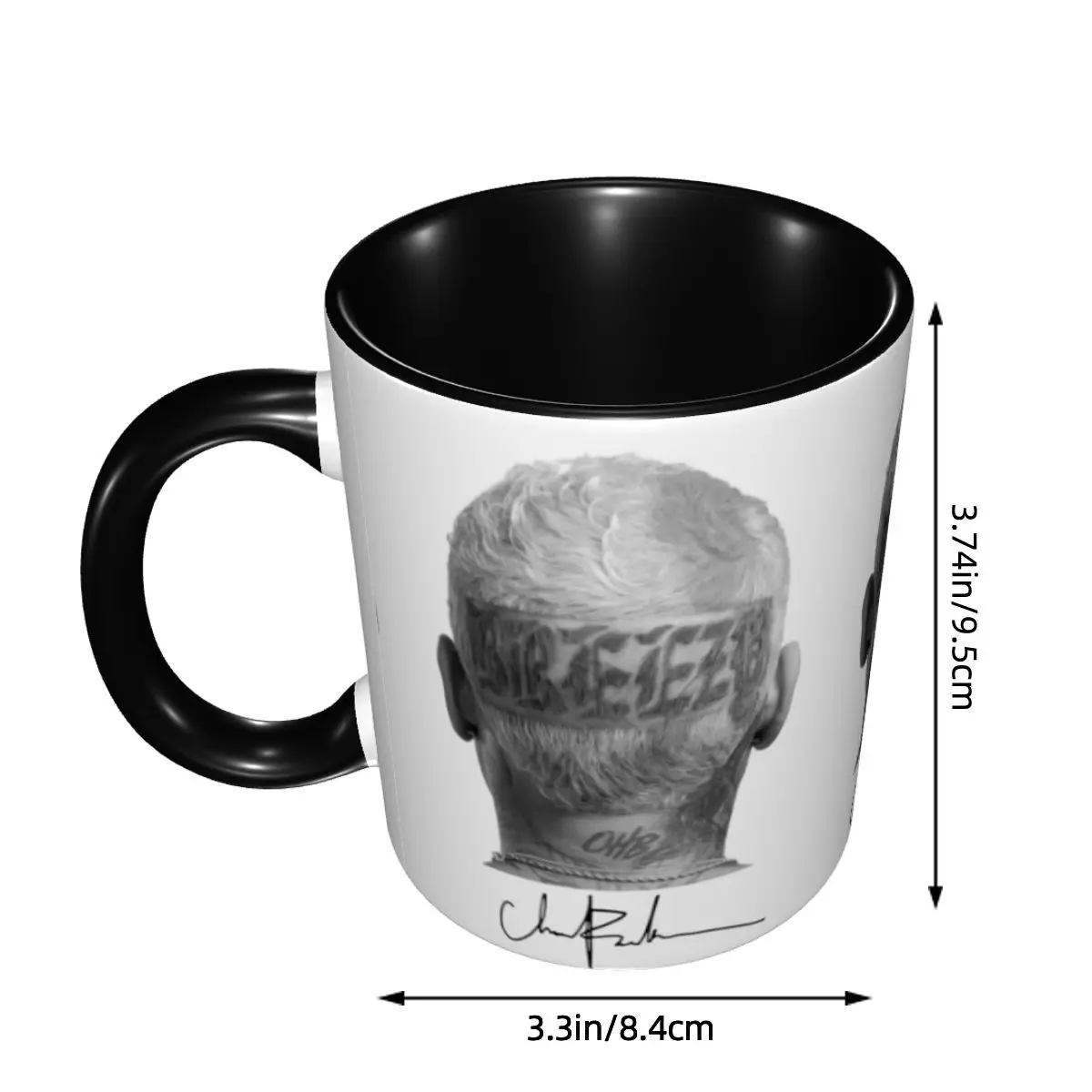 Уникальный дизайн кружки с изображением Криса Брауна 11 Tour 2024 Merch новинка чайная