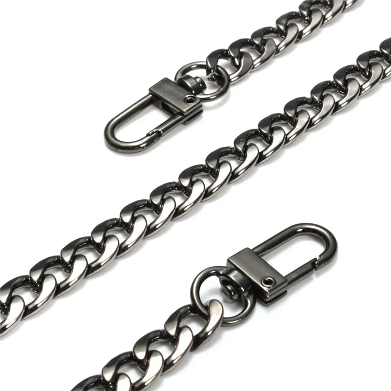 20cm-160cm Metal Chain For Bag Strap Purse Chain Bags Straps for Crossbody Handbag Handles Bag Parts & Accessories