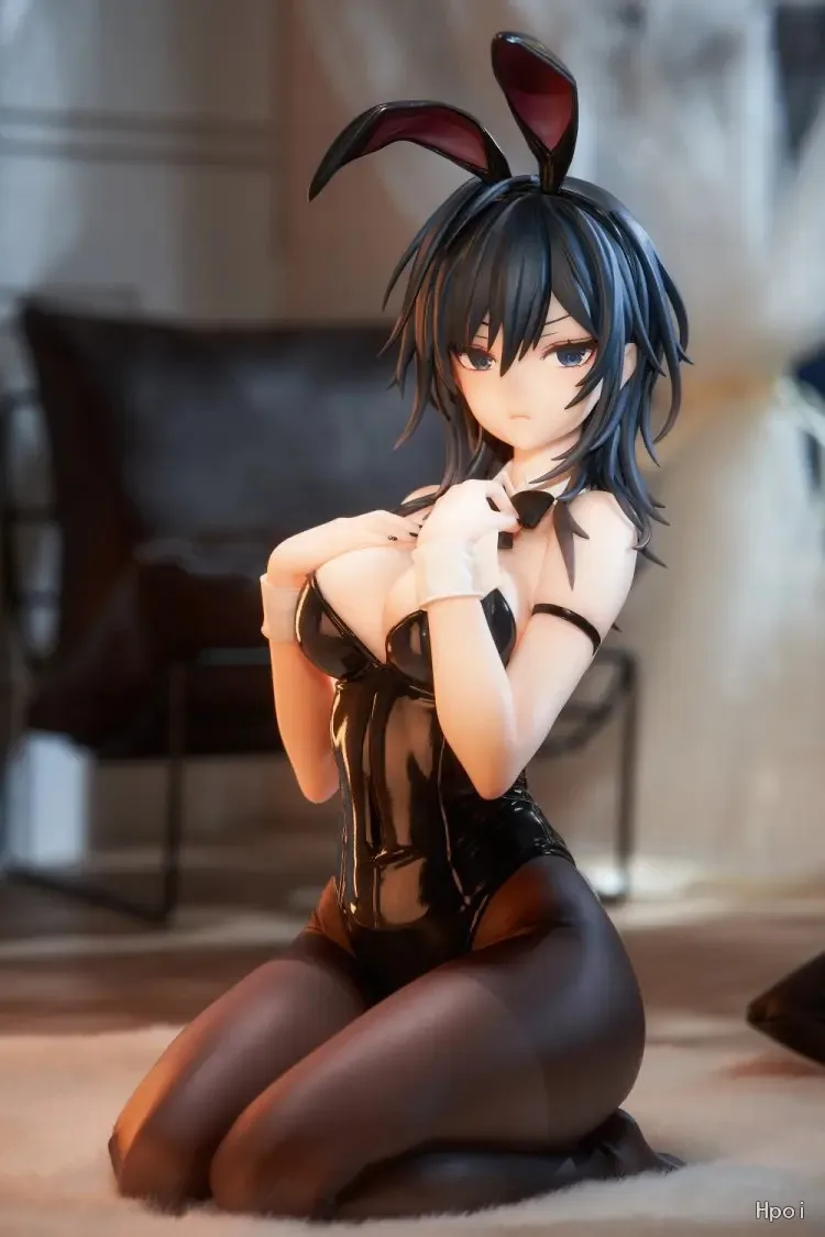 Оригинальная 1/7 светящаяся коробка Ishimi Yokoyama Black Bunny Ver 17 см аниме-фигурка модель