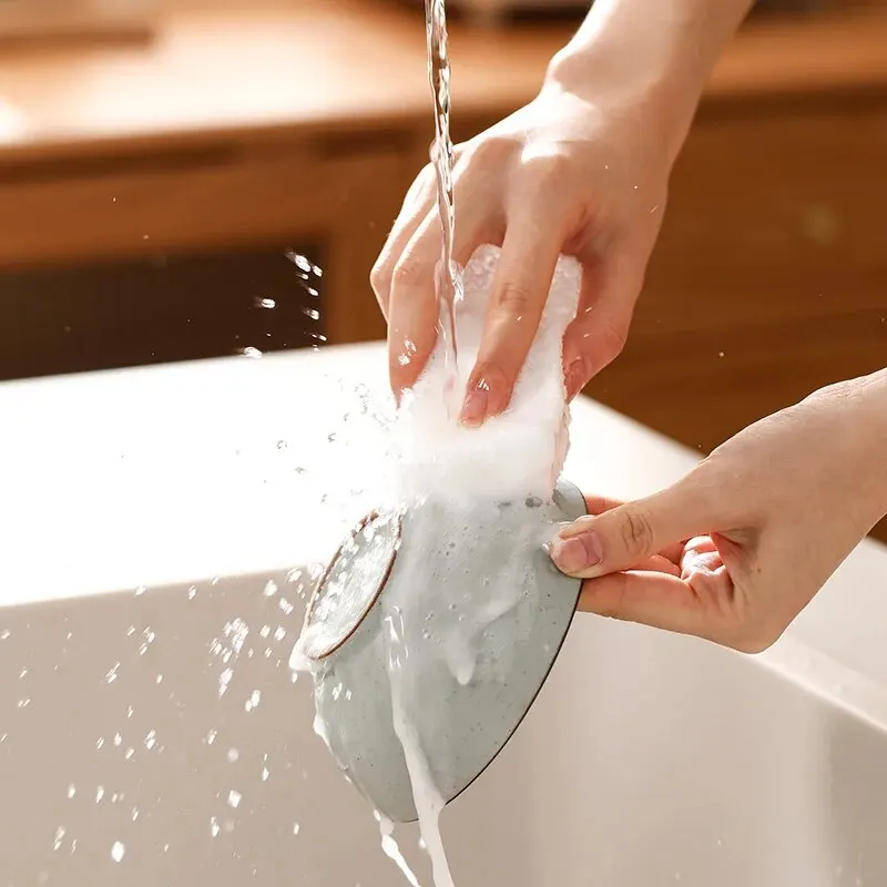 Губка для чистки кухонных блюд 30 шт