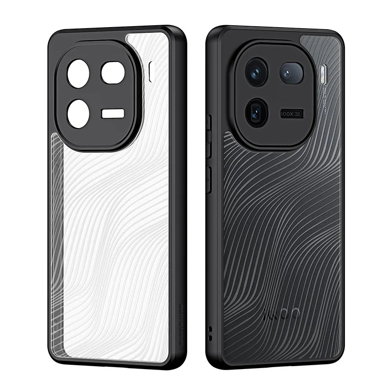 Фото Dux Ducis военный чехол с подушкой безопасности для Vivo Iqoo 12 Iqoo 12 Pro, акриловый ПК + противоударный бронированный чехол из ТПУ №1