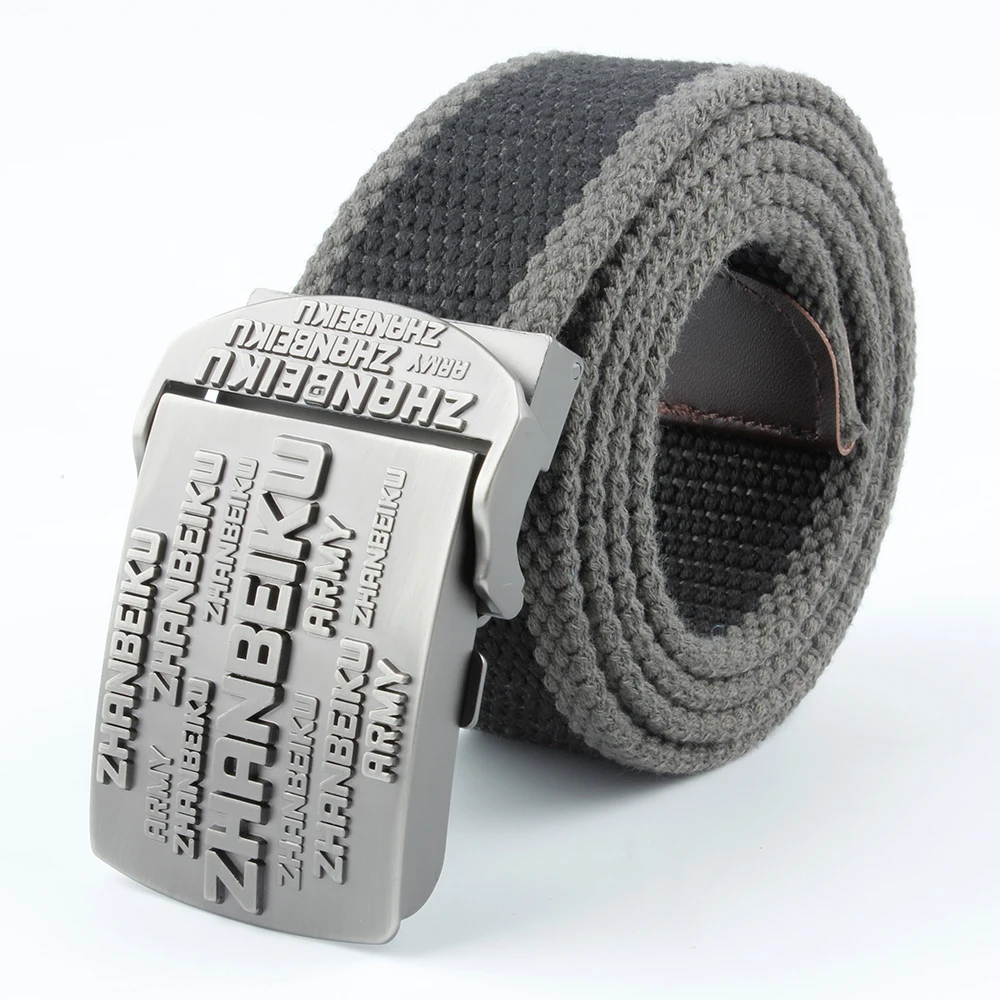 2023 NEW ZHANBEIKU ARMY Men Outdoor Training Belt High-quality Alloy Belt Buckle Is Applicable To Obesity 140cm