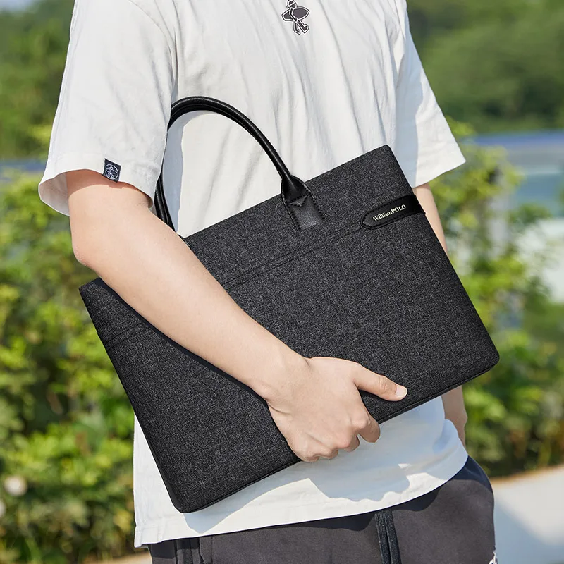 Повседневный мужской портфель простая многофункциональная сумка для ноутбука