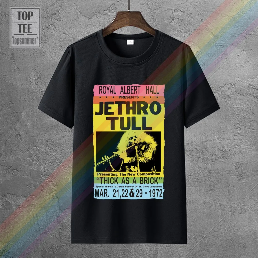 

Jethro Tull Королевский Альберт Холл футболка Готическая футболка эмо панк винтажная одежда парные футболки Рок Хиппи футболки