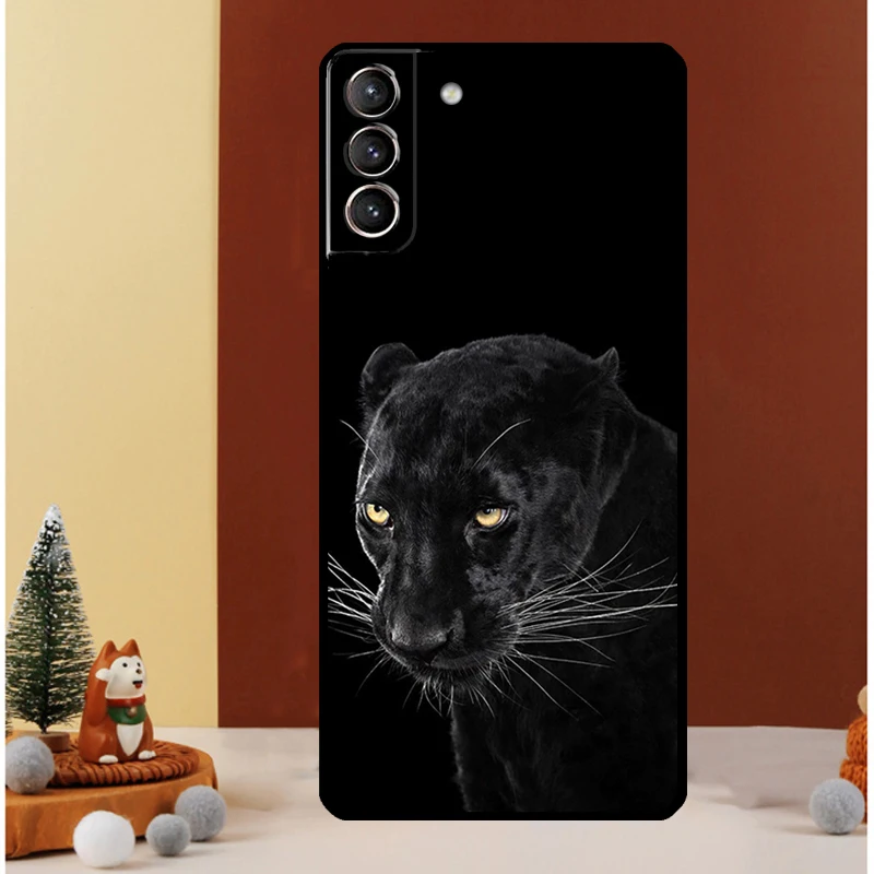 Фото Чехол Cheetah Panther Snow Cheetah для Samsung Galaxy S25 S26 Ultra S21 S22 S20 S23 S24 Ultra S10 Plus S25 FE Cover Funda №3