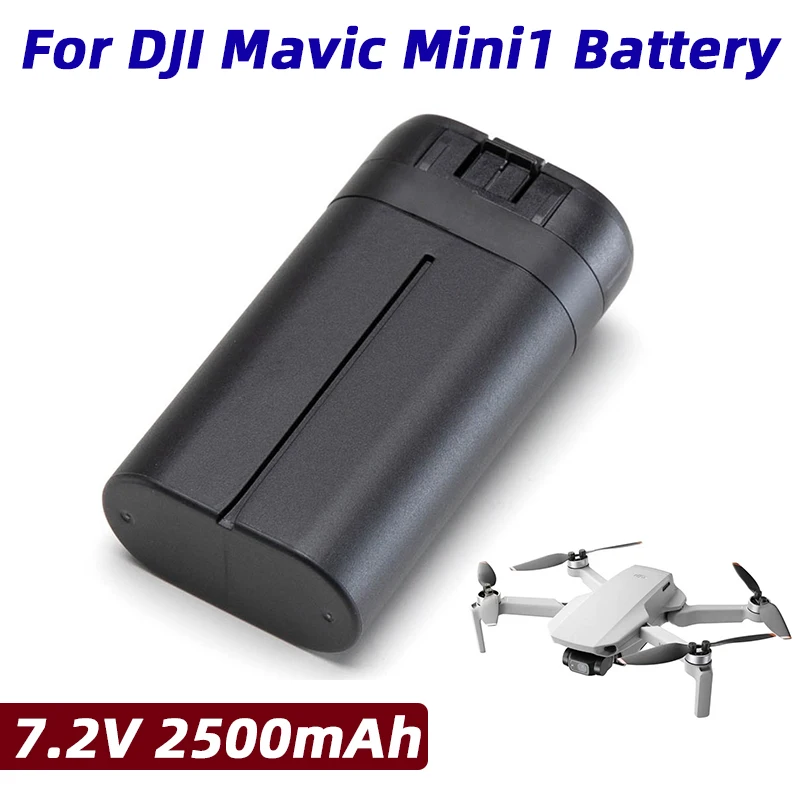 Полетная батарея для Mavic Mini 7 2 V DJI 1 Интеллектуальная дрона 2500mAh время полета 30