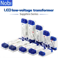 nobi 12w 24w 36w 60w led driver transformer 110 240vac to dc12v24v 100w switching power supply for lights strips g4 mr11