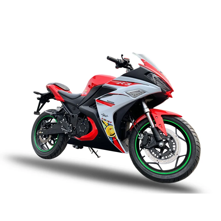 

Wide Tire 4000w 72v Lead Acid Battery Racing Electric Motorcycle for Adult