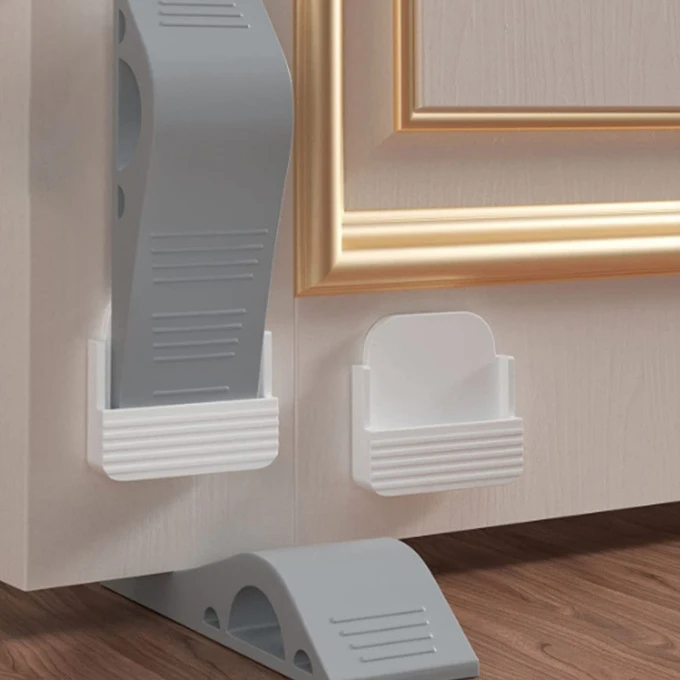 

5pcs Door Stop Stopper Safety Protector Home Office Use Door Stop Block Wedge Safety Protector Wedge Block Stopper