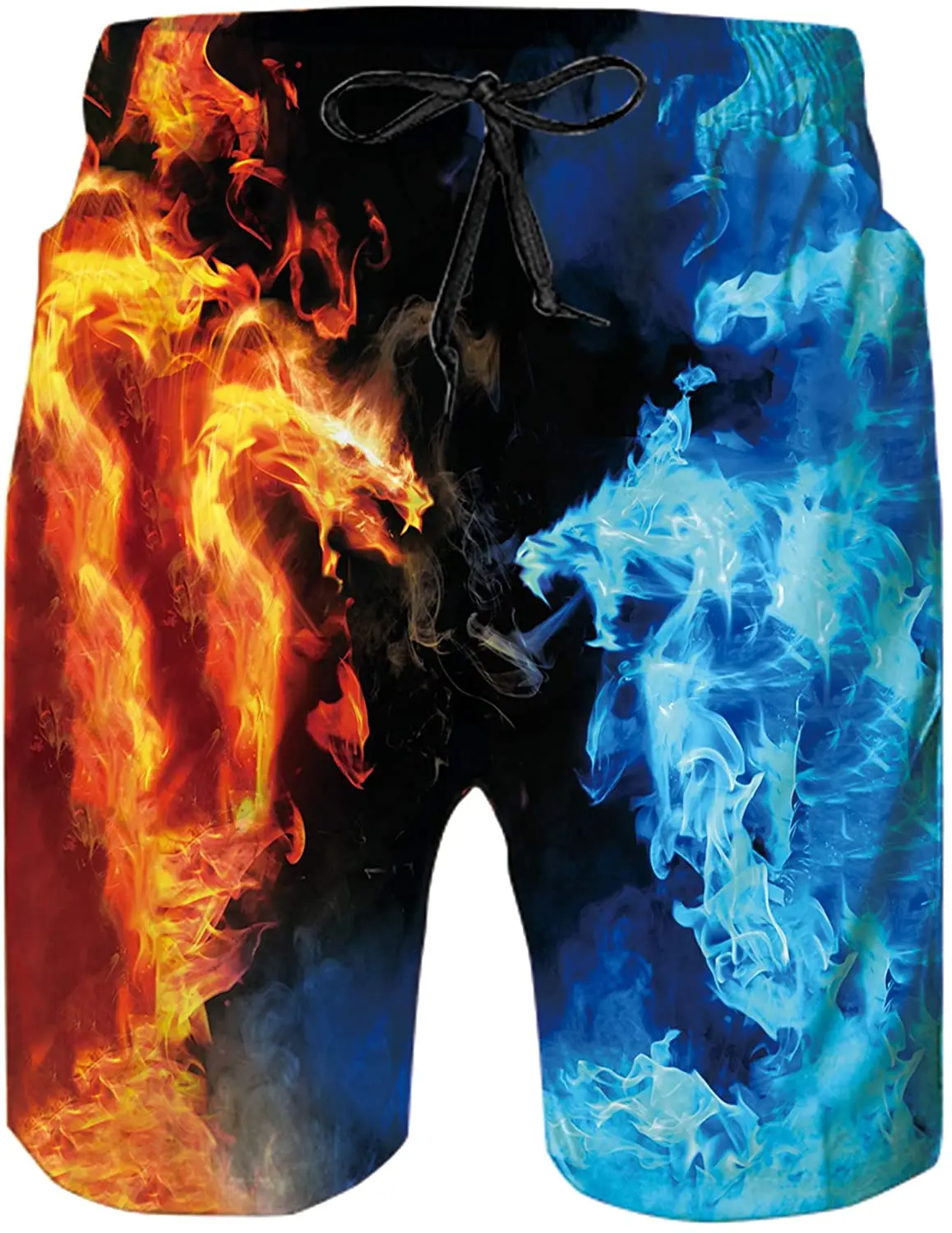 

Мужские забавные плавки, быстросохнущая пляжная одежда, спортивные шорты для бега, плавания, сетчатая подкладка