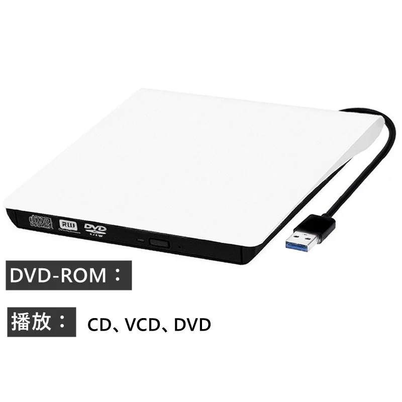 Портативный USB 3 0 DVD-ROM CD ROM Оптический привод внешний считыватель SlimDisk Настольный
