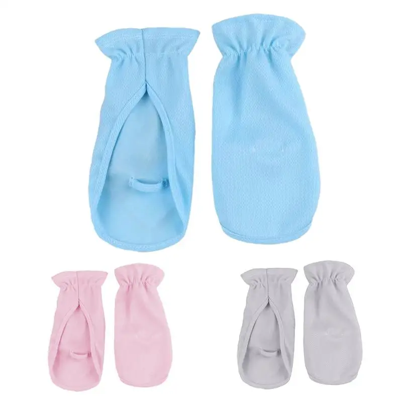 Перчатки для защиты рук от солнца перчатки без пальцев дышащие шелковые