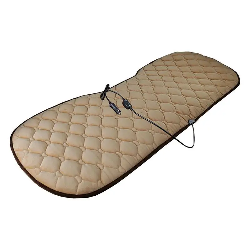 

Heating Cushion For Car Plush Heated Car Seat Cushion Heated Seat Cushion For Car Seat Driver 12V Rapid Heating Thermostatic