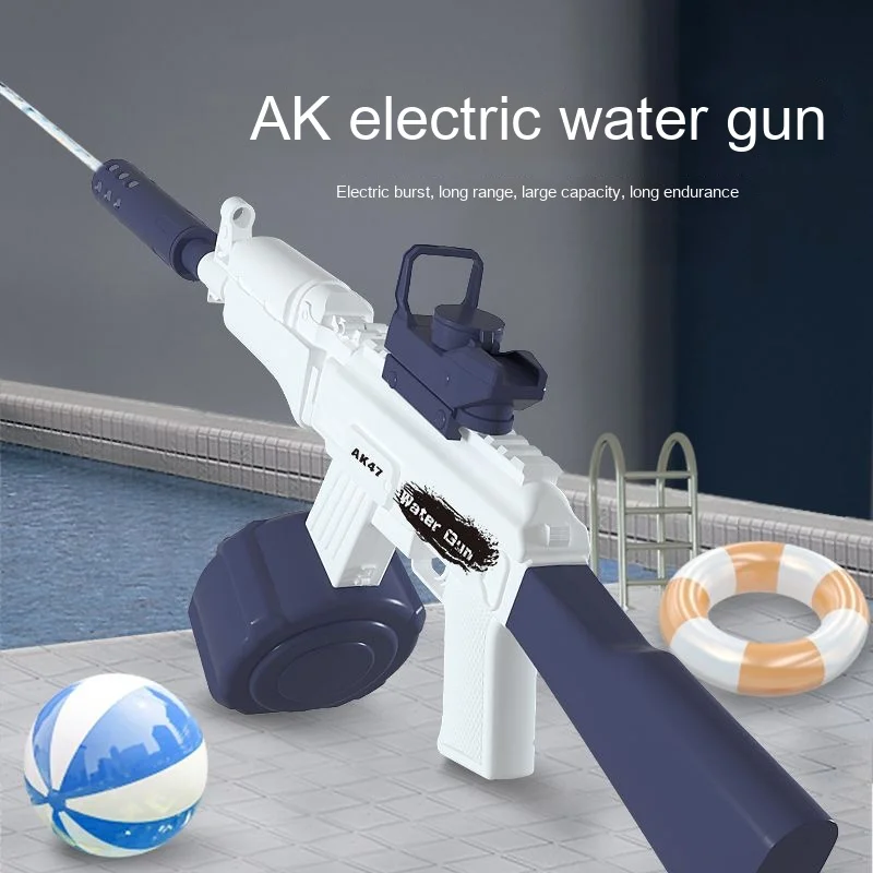 Интерактивный детский электрический водяной пистолет игрушка в стиле AK
